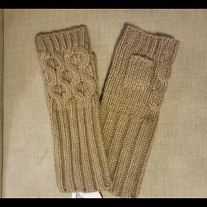 Michael Kors Knit Fingerless Gloves